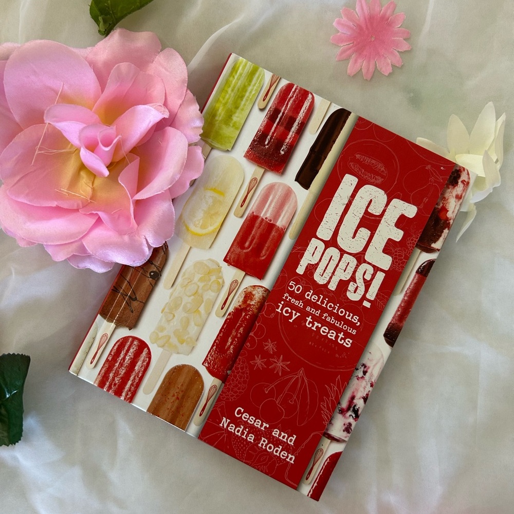 Ice Pops Recipe Book with Colorful Cover